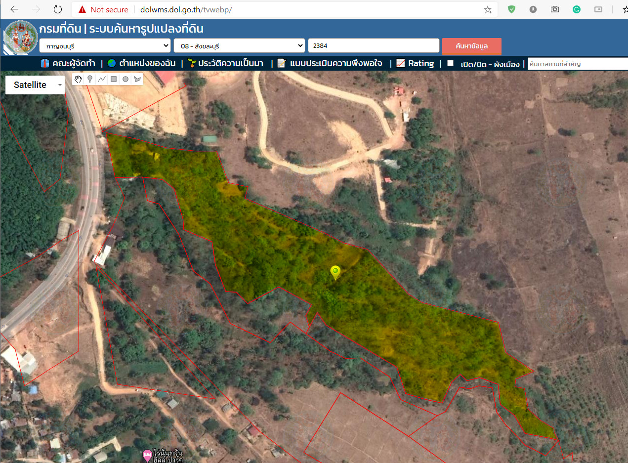 รูปแปลงที่ดินจากกรมที่ดิน